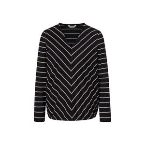 Prúžkované blúzkové tričko zo zmesi modalu vyobraziť