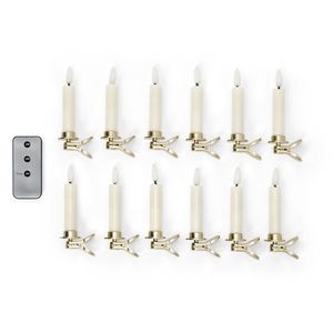 LED sviečky na vianočný stromček, 12 ks vyobraziť