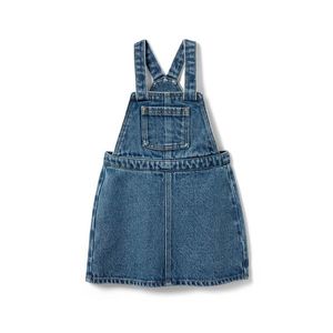 Detské šaty s náprsenkou vyobraziť