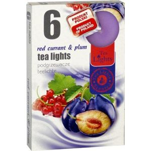 ADMIT - Sviečky čajové 6ks slivka, čierna ríbezľa vyobraziť