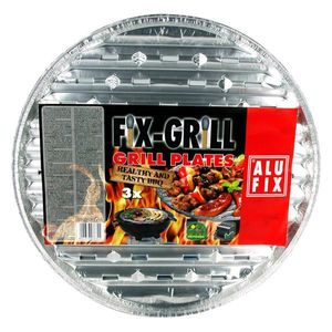 ALUFIX - Misky grilovacie okrúhle 3ks, priemer 34cm vyobraziť