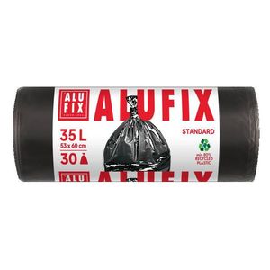 ALUFIX - Vrecia na odpad 35L, 30ks čierne, 53x60cm vyobraziť