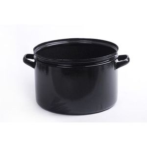 BELIS - Hrniec 16L GASTRO 32cm, čierny, smalt vyobraziť