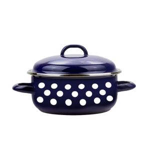 BELIS - Randlík a pokrievka16cm modré bodky vyobraziť