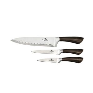 BERLINGER HAUS - Nože sada 3ks Shiny Black vyobraziť