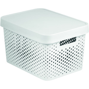 CURVER - Box umelá hmota s vekom 17L, biely 27 x 22 x 36cm vyobraziť