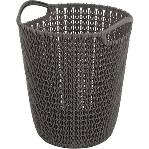 CURVER - Kôš na papier 7L umelá hmota, 23, 5 x 28cm, Knit šedý vyobraziť