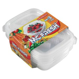 HEIDRUN - Dóza na potraviny obdĺžnik MC Fresh 3ks x 0, 9L vyobraziť