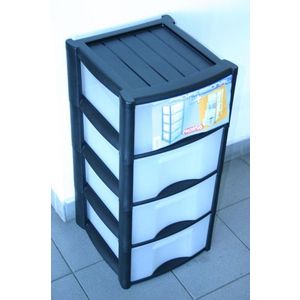 HEIDRUN - Skrinka so 4 zásuvkami 40x38x78cm, rôzne farby vyobraziť