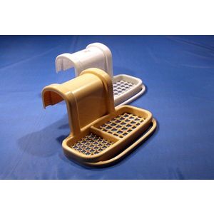 INJETON PLAST - Držiak na vaňu závesný rôzne farby vyobraziť