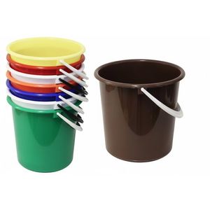 INJETON PLAST - Vedro 12l s odmerkou umelá hmota rôzne farby vyobraziť