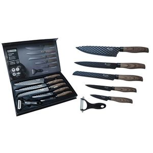 MAKRO - 6-dielny set, 5 x nože a 1 x škrabka vyobraziť