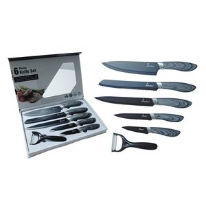 MAKRO - 6-dielny set, 5 x nože a 1 x škrabka vyobraziť