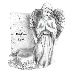 MAKRO - Anjel - chýbaš nám 19x16cm vyobraziť