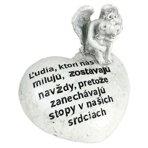 MAKRO - Anjel na srdci 12x10cm vyobraziť