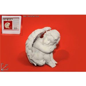 MAKRO - Anjel sediaci 13cm vyobraziť