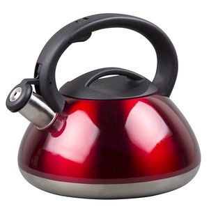 MAKRO - Čajník Whistling Kettlle 3L, červený vyobraziť