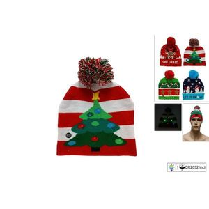 MAKRO - Čiapka vianočná LED rôzne farby a motívy vyobraziť