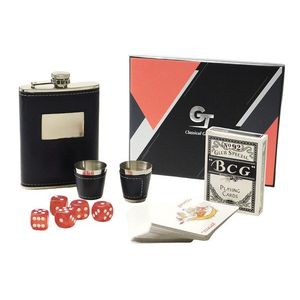 MAKRO - Darčeková sada - ploskačka a poháre vyobraziť