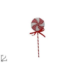 MAKRO - Dekorácia vianočná lízanka, 2x25x8cm vyobraziť