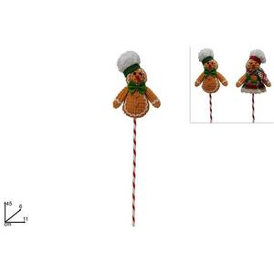 MAKRO - Dekorácia vianočná zápich rôzne druhy vyobraziť