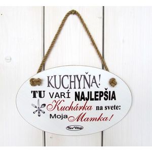 MAKRO - Dekorácia závesná drevo vyobraziť