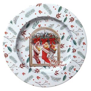 MAKRO - Dekoračný tanier 18cm, vianočný vyobraziť