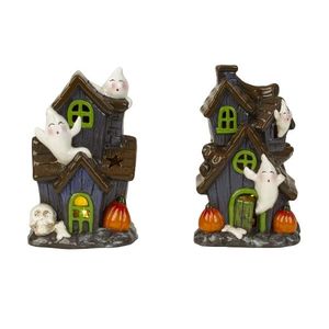 MAKRO - Domček Halloween LED rôzne motívy vyobraziť