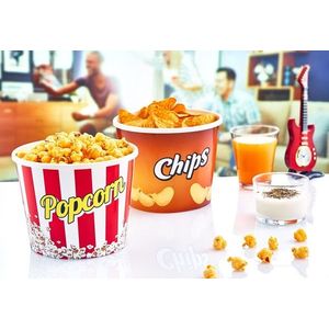 MAKRO - Dóza na popcorn 2, 2l, rôzne dekory vyobraziť