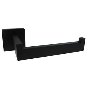 MAKRO - Držiak na toaletný papier, oceľ, čierna povrchová úprava vyobraziť