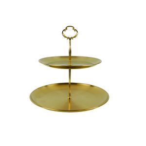 MAKRO - Etažérka 2-poschodová vyobraziť