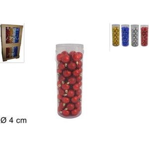 MAKRO - Gule vianočné 4cm 54ks rôzne farby vyobraziť