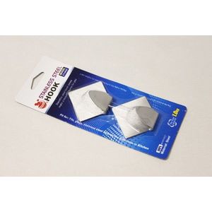 MAKRO - Háčik nerez sada 2ks vyobraziť