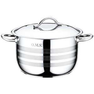 MAKRO - Hrniec + pokrievka nerez 24x14cm 6l vyobraziť