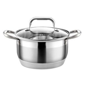 MAKRO - Hrniec 22cm nerezový s pokrievkou vyobraziť