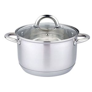 MAKRO - Hrniec nerezový 24cm s pokrievkou vyobraziť