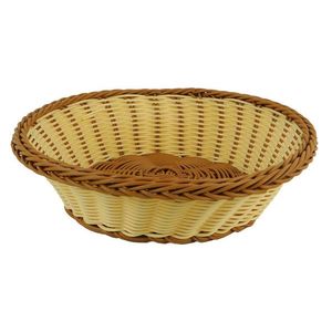 MAKRO - Košík pletený dvojfarebný okrúhly vyobraziť