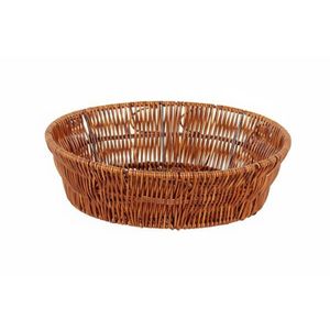 MAKRO - Košík pletený okrúhly 25cm, dekor Wood vyobraziť