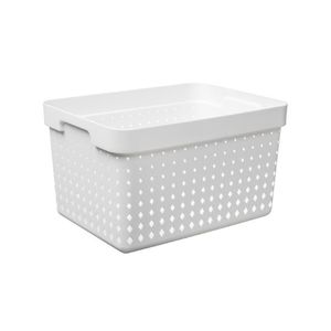 MAKRO - Košík úložný 16l biely SEOUL vyobraziť