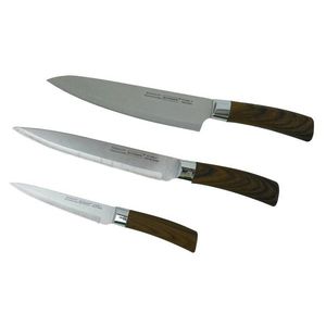 MAKRO - Kuchynské nože, sada 3ks vyobraziť