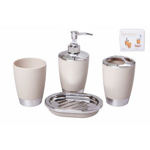 MAKRO - Kúpeľńová sada 4 – dielna, rôzne farby vyobraziť