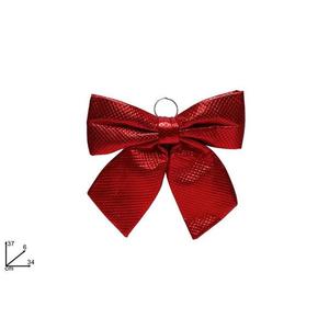 MAKRO - Mašľa 34cm čiervená vyobraziť