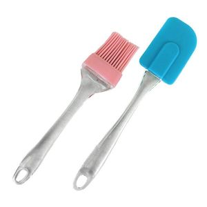 MAKRO - Maslovačka so stierkou umelá hmota / silikón, rôzne farby vyobraziť