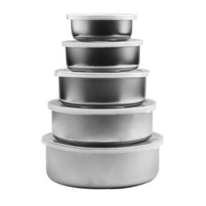 MAKRO - Miska s poklopom sada 5ks vyobraziť