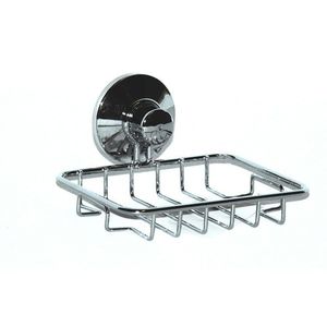 MAKRO - Mydelnička s prísavkami pochrómovaná 10, 5x13x7cm vyobraziť