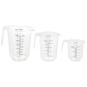 MAKRO - Odmerky umelá hmota 3ks 1000, 500, 250ml vyobraziť