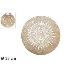 MAKRO - Prestieranie guľaté 38cm zlaté vyobraziť