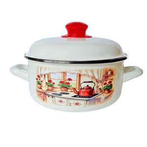 MAKRO - Randlík smalt 16cm 1, 5L s pokrievkou Rustika vyobraziť