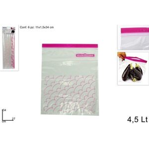 MAKRO - Sáčik uzatvárateľný 6ks 27x34cm 4, 5l vyobraziť