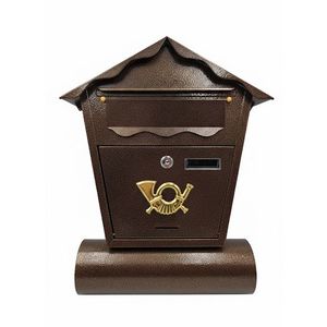 MAKRO - Schránka poštová MILANO II.hnedá vyobraziť